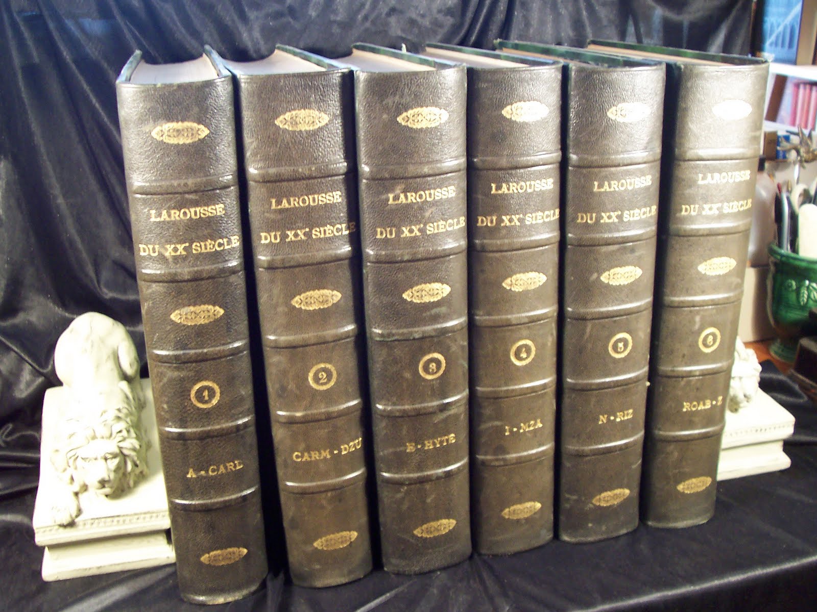 encyclopedie larousse en 6 volumes